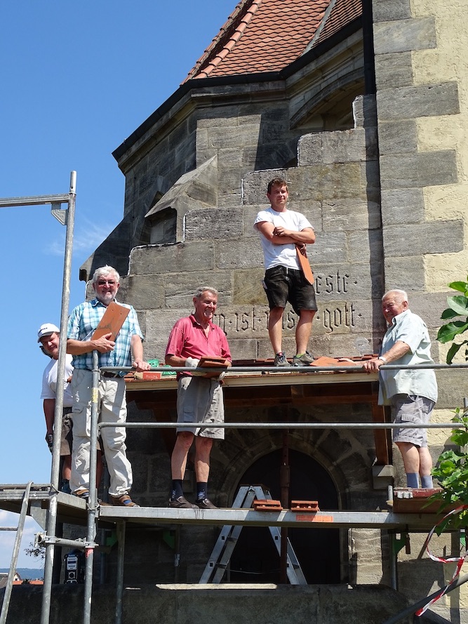 Erneuerung Sakristei-Dach