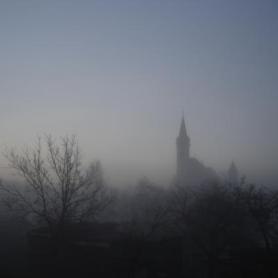 Kirche Im Herbst